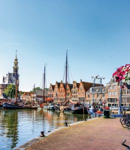 Historischer Hafen in Hoorn © Comofoto-fotolia.com