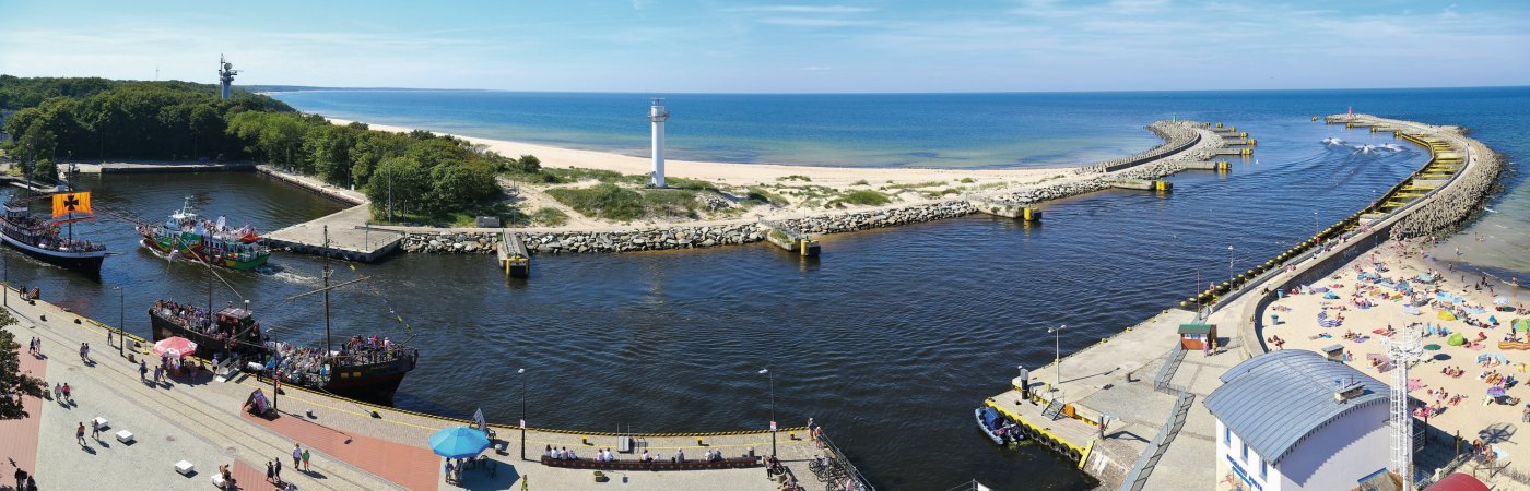 Am Hafen von Kolberg