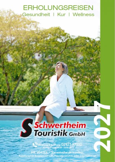 Erholungsreisen 2027 inkl. Haustürabholung
(Zum Vorbestellen - Versand Oktober 2026)